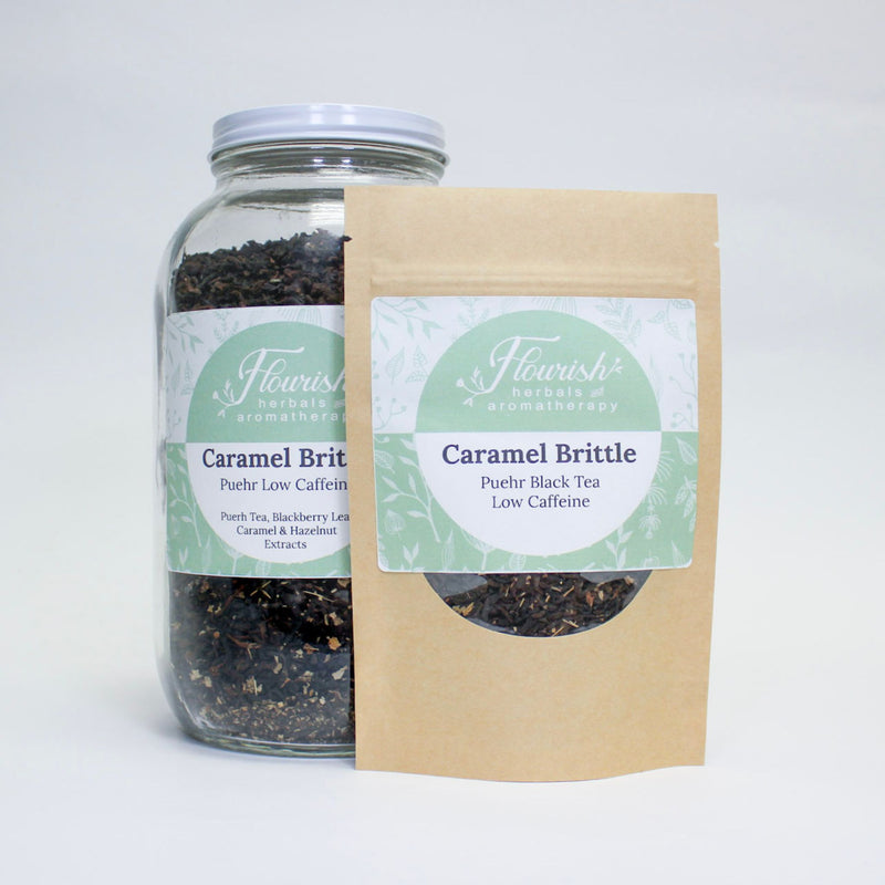 Caramel Brittle Puerh Tea Bulk 1oz