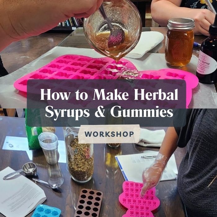 Herbal Basics: How to Make Herbal Syrups & Gummies at Sat, Oct 17, 2026 02:00 PM CDT
