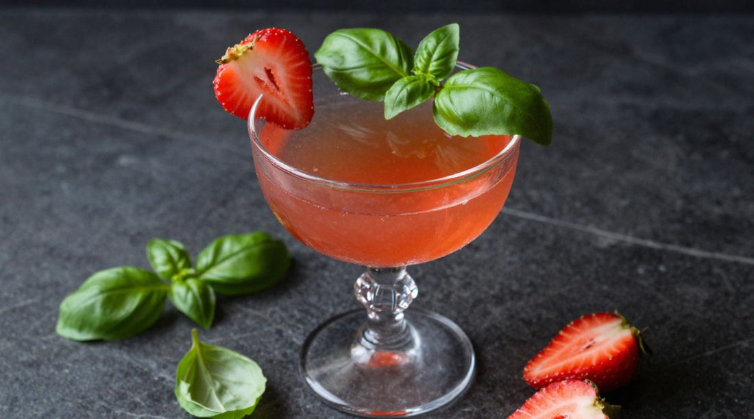 Strawberry Basil Cocktail