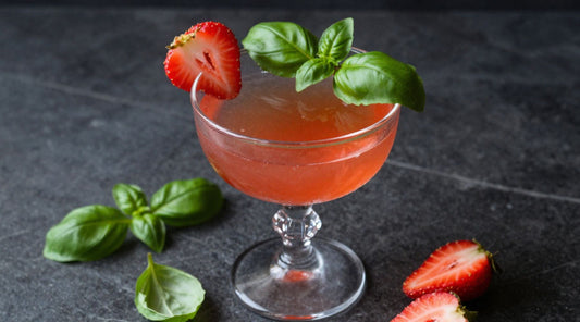 Strawberry Basil Cocktail