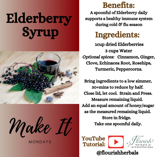 Make It Recipes~Elderberry Syrup