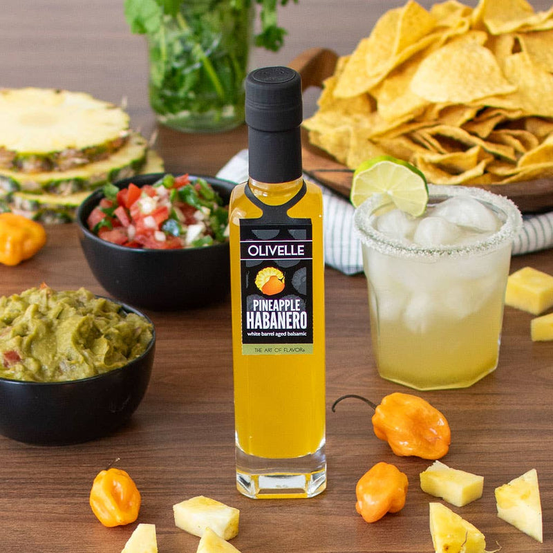 Pineapple Habanero White Barrel Aged Balsamic Vinegar by Olivelle