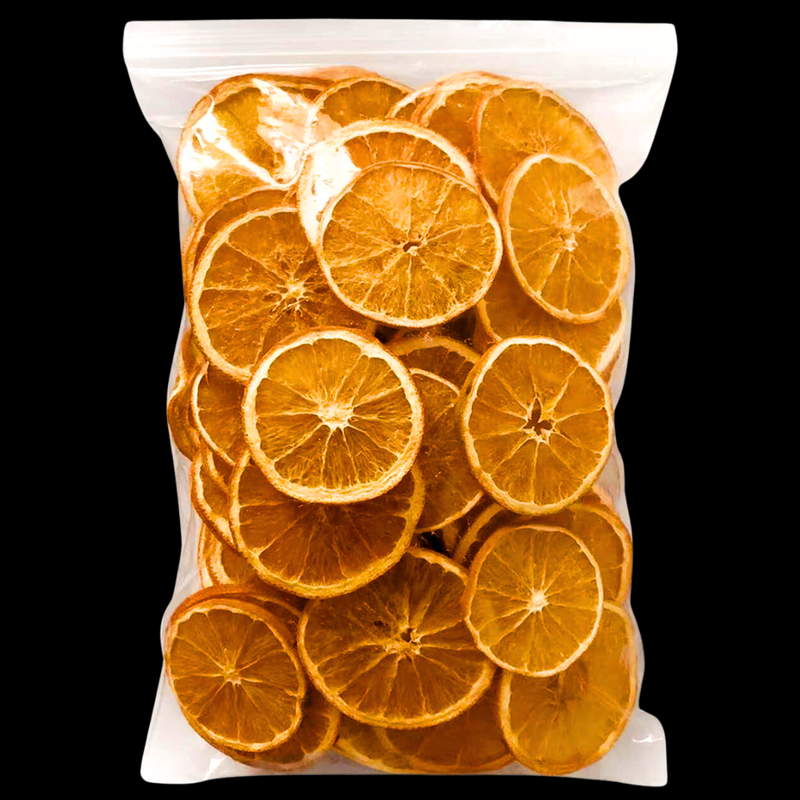 1 POUND – Dehydrated Orange Slices (Approx. 250 Slices): 4 POUND BOX