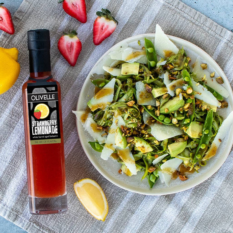 Strawberry Lemonade White Barrel Aged Balsamic Vinegar by Olivelle