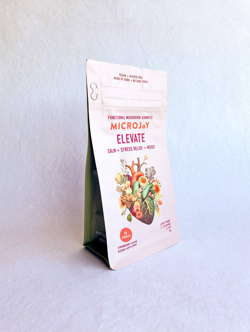 Elevate Mushroom Gummies by MicroJoy
