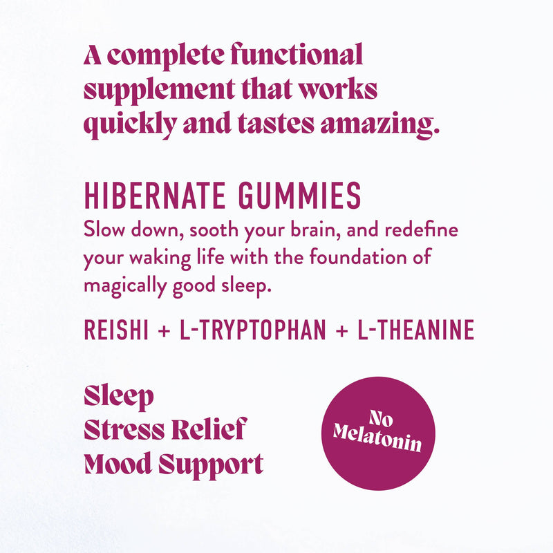Hibernate Mushroom Gummies by MicroJoy