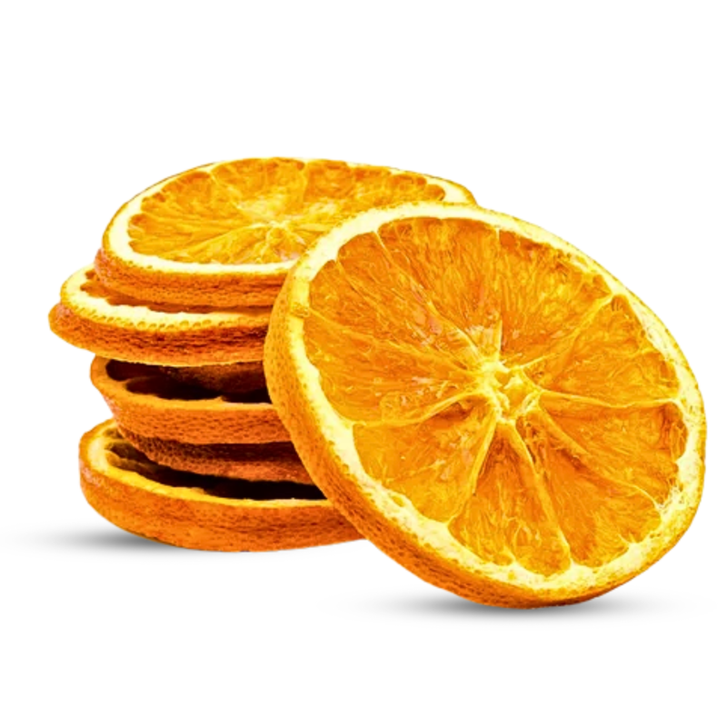 1 POUND – Dehydrated Orange Slices (Approx. 250 Slices): 4 POUND BOX
