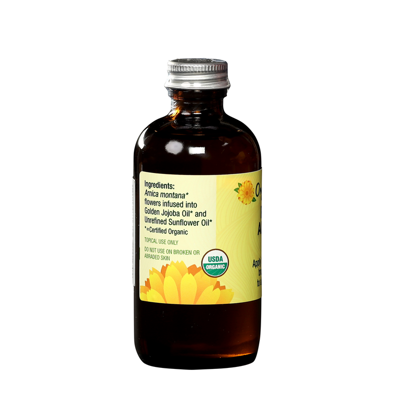 Pure Arnica Infused Oil: 8 oz Carton of 6 ea