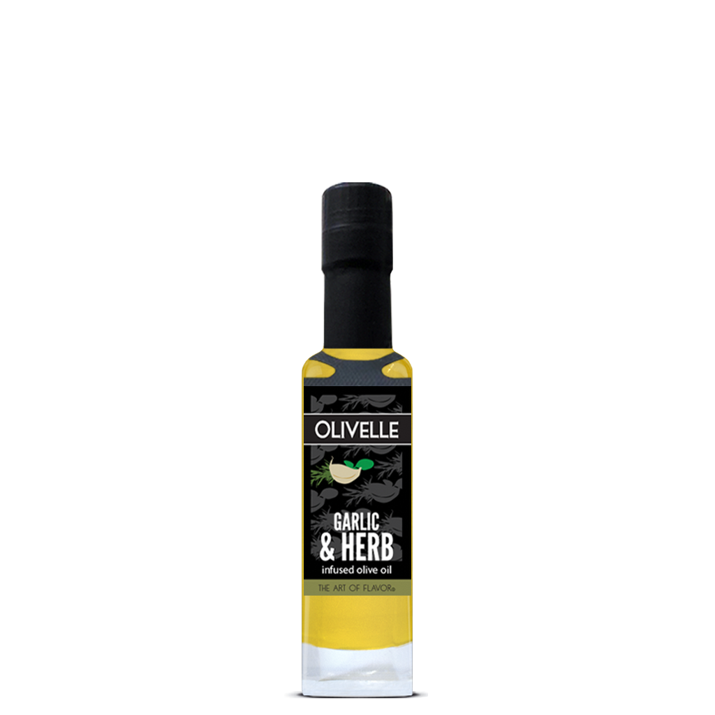 Garlic & Herb Infused Olive Oil by Olivelle
