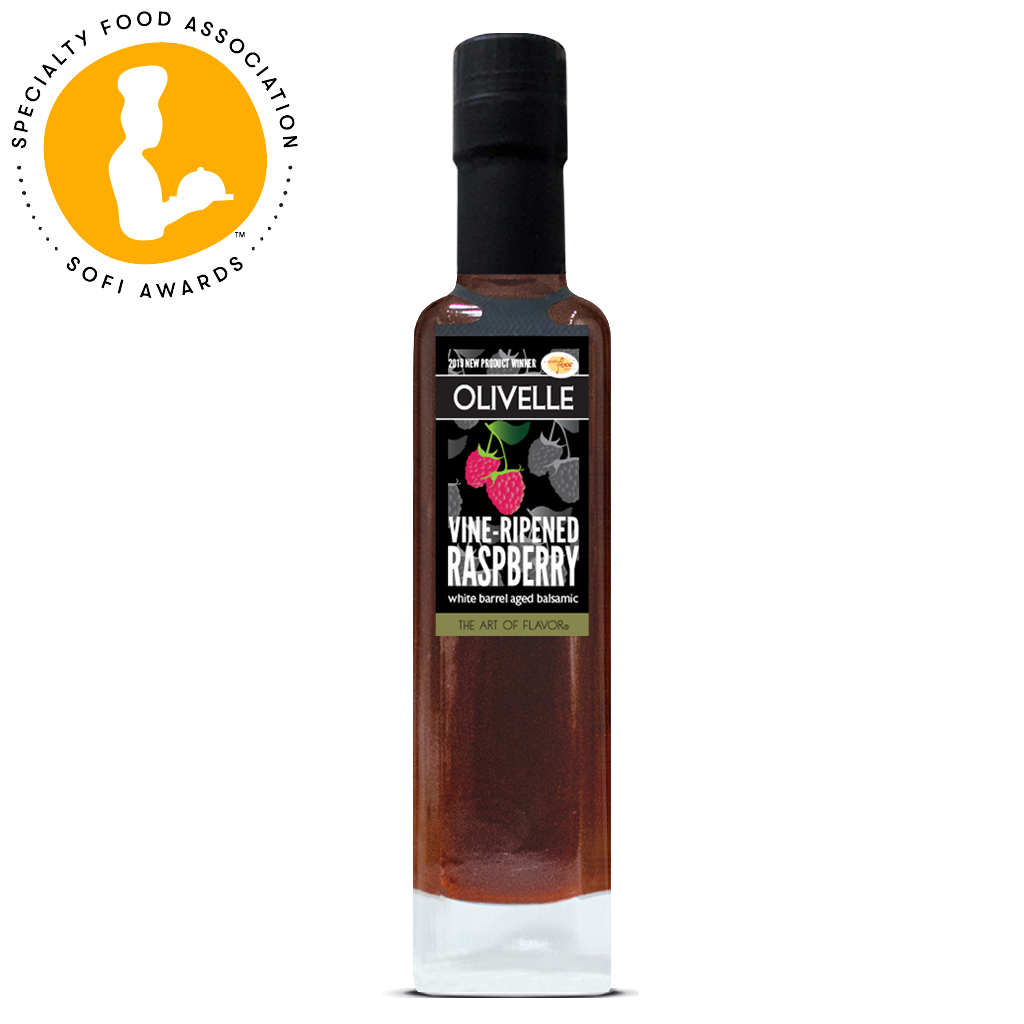 Raspberry White Barrel Aged Balsamic Vinegar by Olivelle