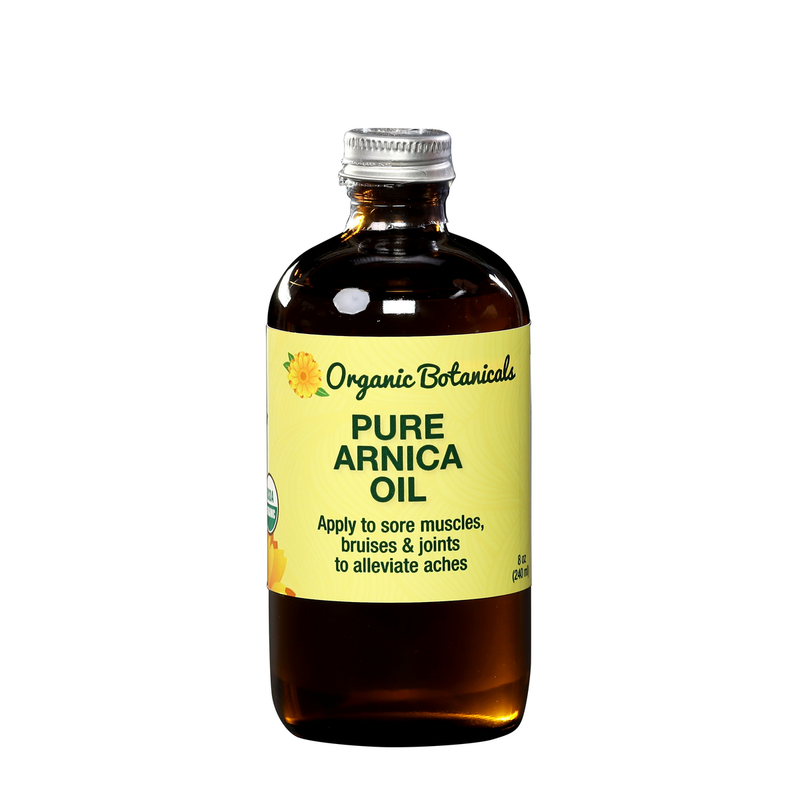 Pure Arnica Infused Oil: 8 oz Carton of 6 ea