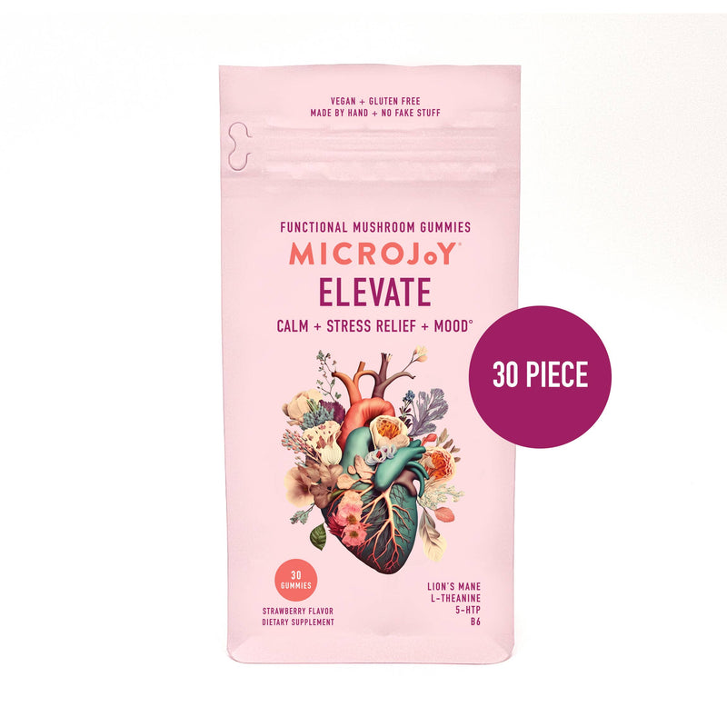 Elevate Mushroom Gummies by MicroJoy