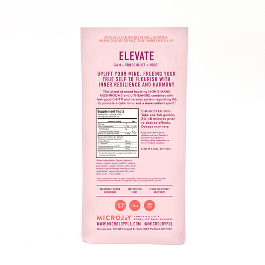 Elevate Mushroom Gummies by MicroJoy