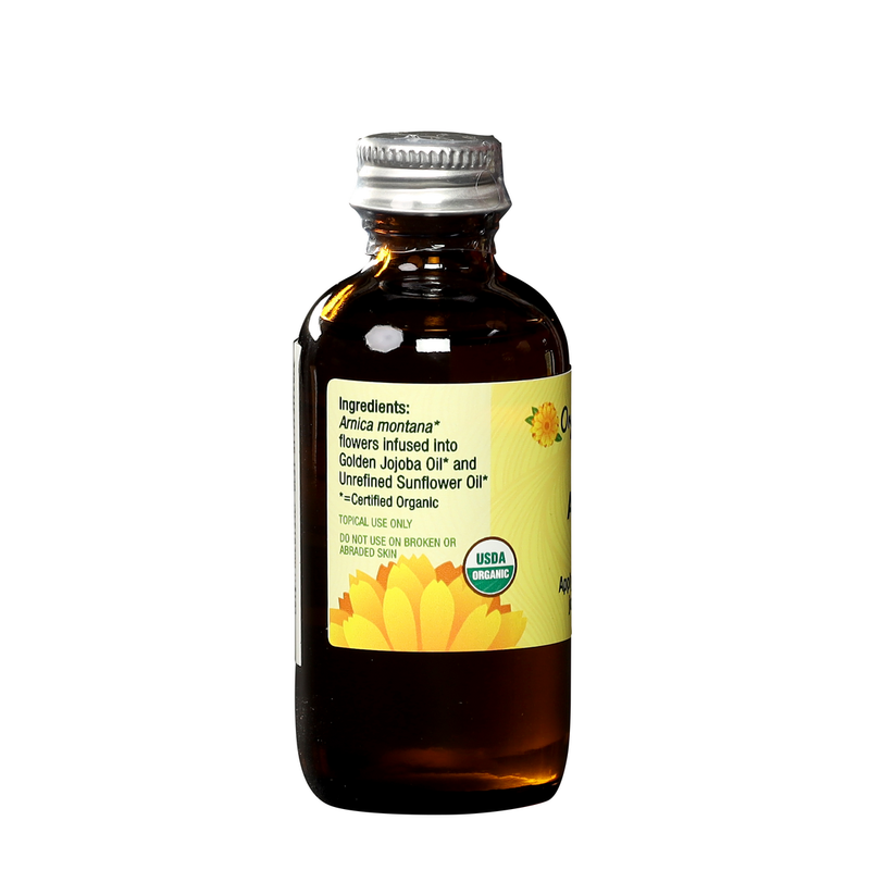 Pure Arnica Infused Oil: 8 oz Carton of 6 ea
