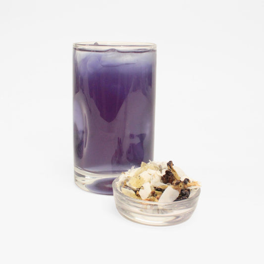 Blue Coconut Fruit Tisane