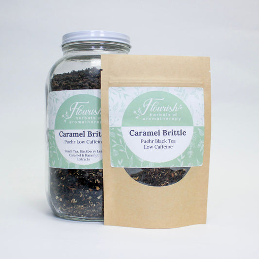 Caramel Brittle Puerh Tea Bulk 1oz