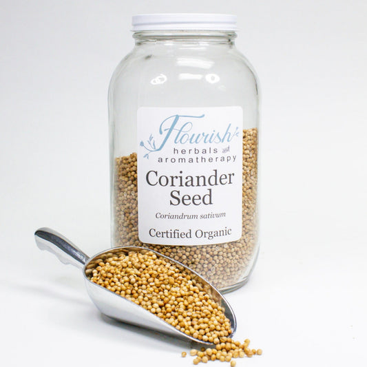 Coriander Seed Organic Bulk 1oz