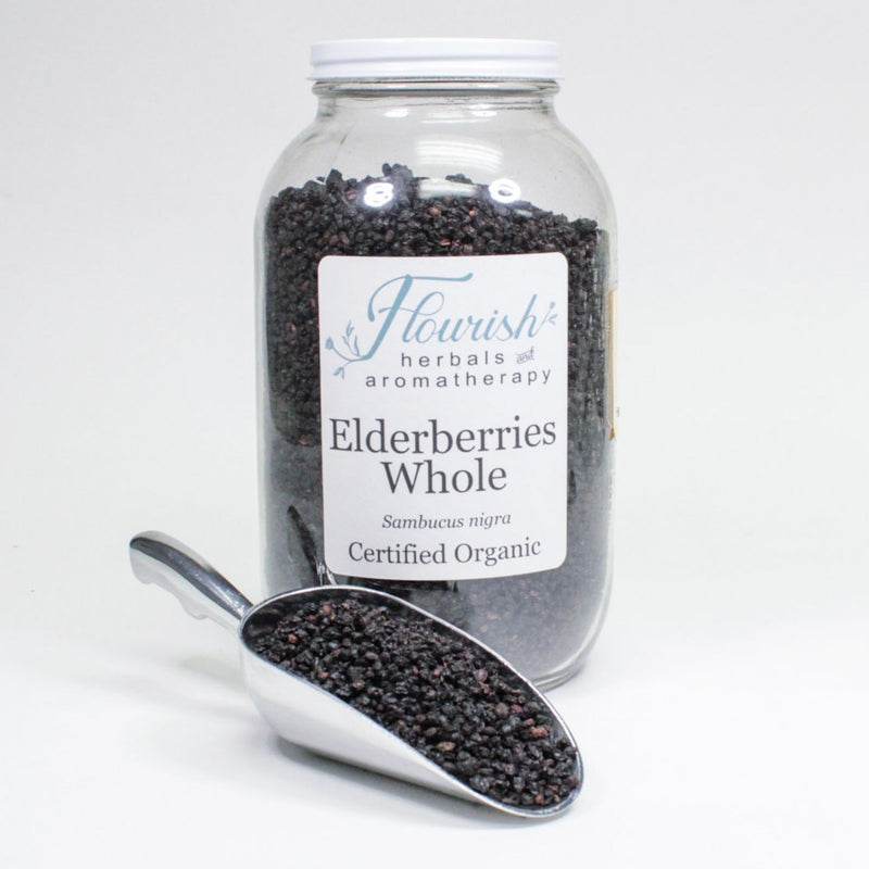 Elderberries - Organic Whole Dried