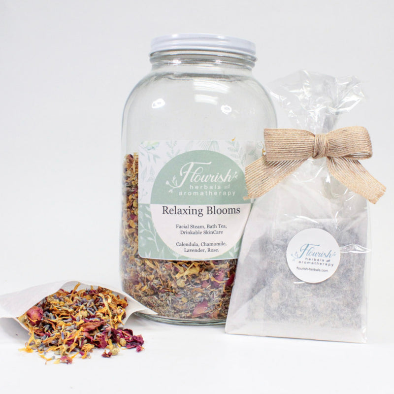 Bath Tea Bags "Relaxing Blooms"
