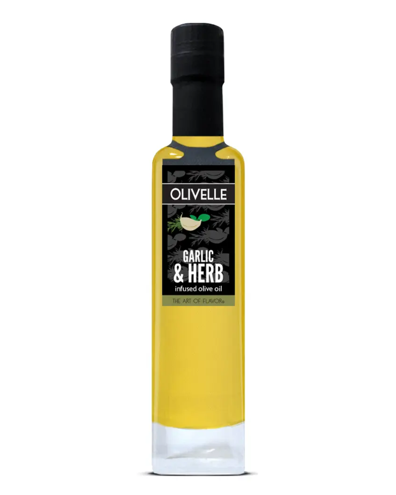 Garlic Herb Infused Olive Oil by Olivelle