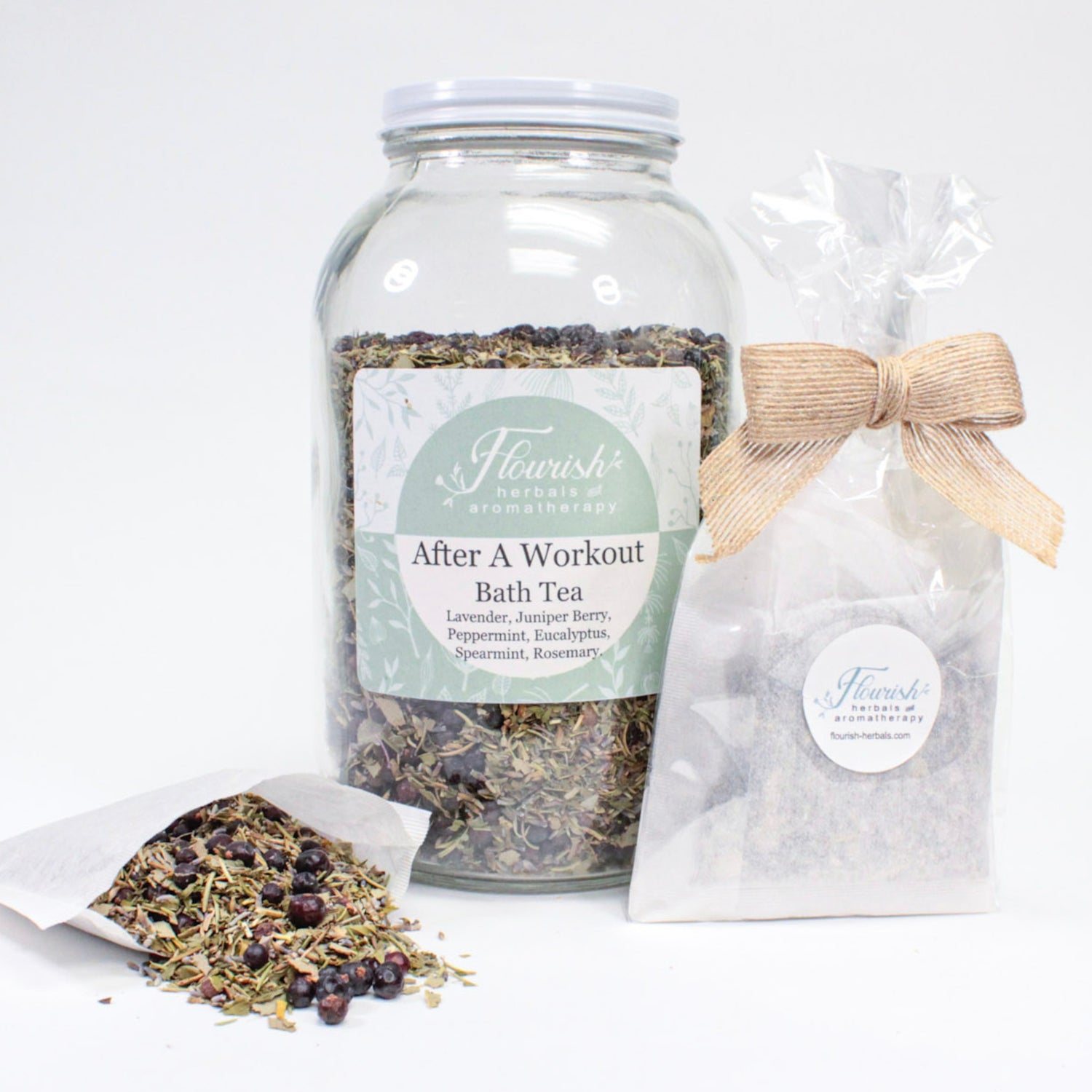 Bath Tea Bags "After a Workout"
