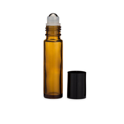 Bottle 10mL Roller Amber Glass