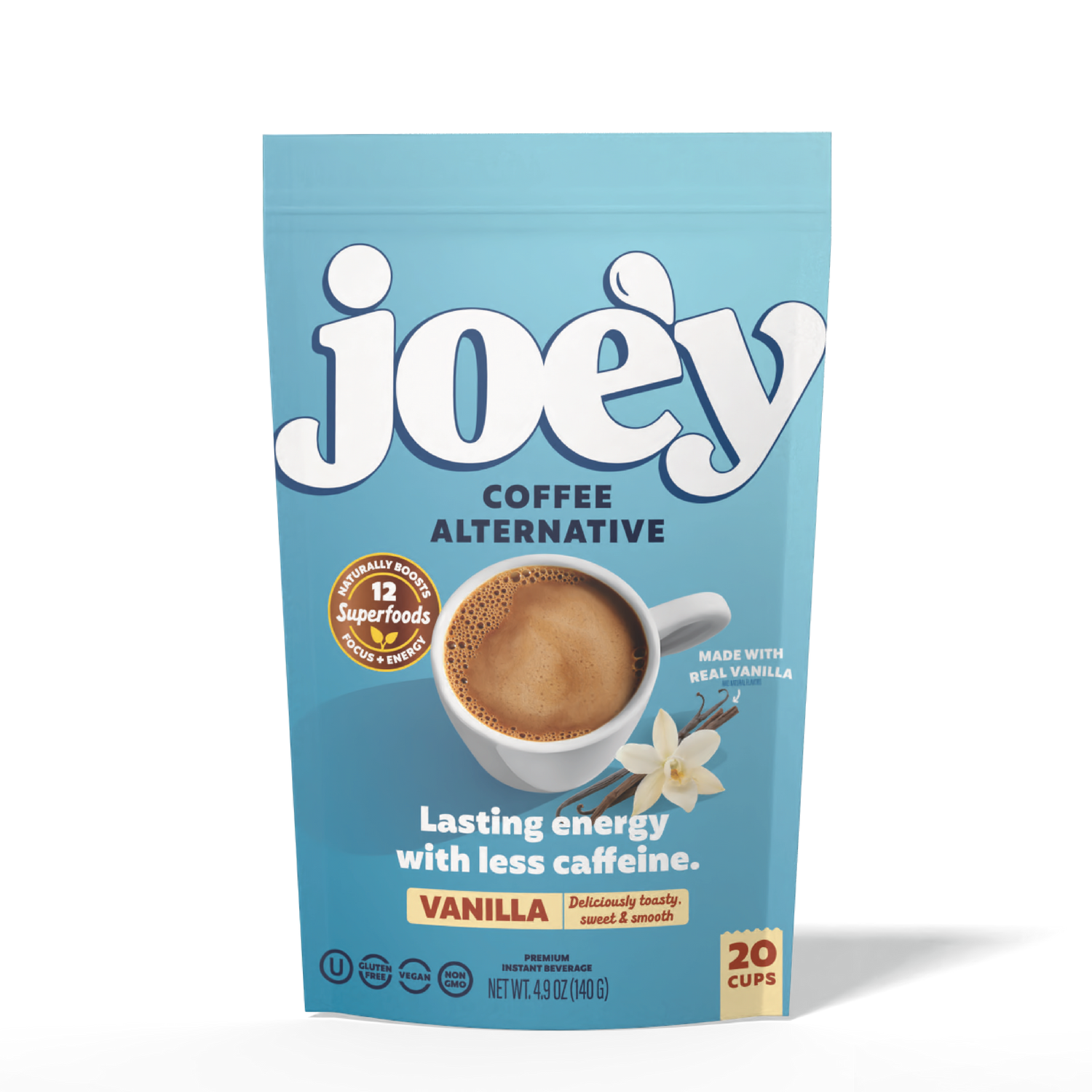 Joe'y Vanilla Mushroom Coffee Alternative