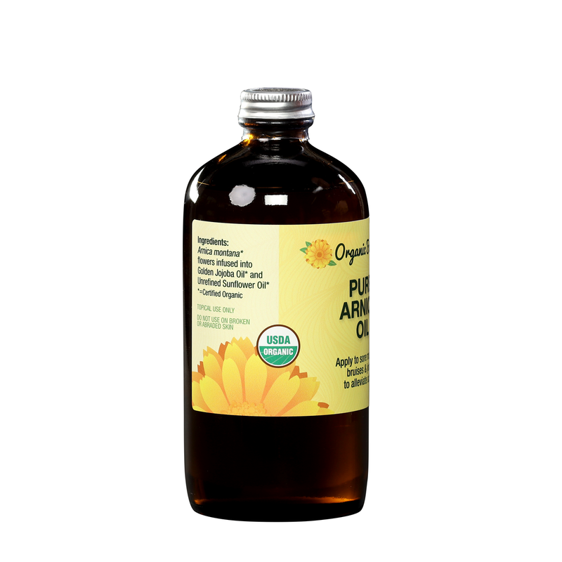 Pure Arnica Infused Oil: 8 oz Carton of 6 ea