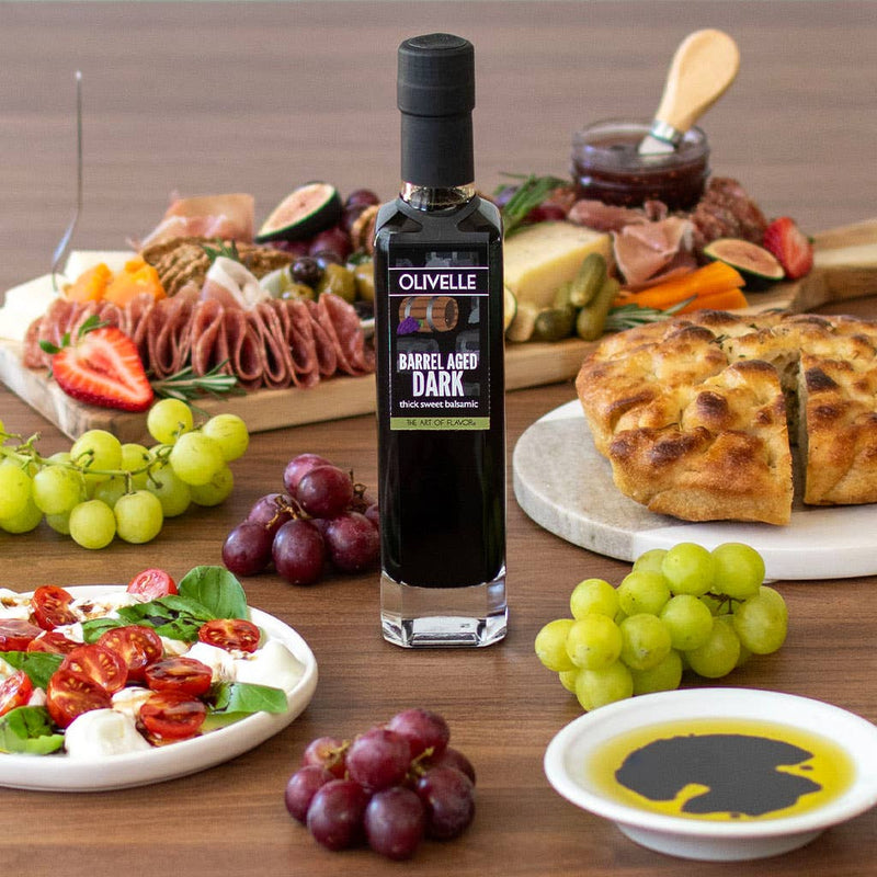 Barrel Aged Dark Thick Sweet Balsamic Vinegar by Olivelle