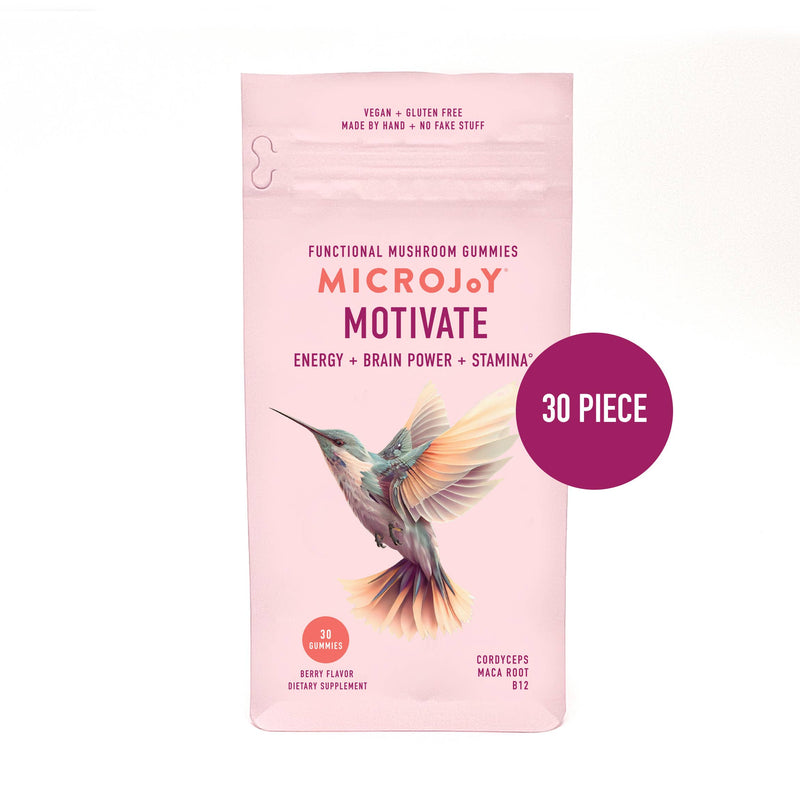 Motivate Mushroom Gummies by MicroJoy