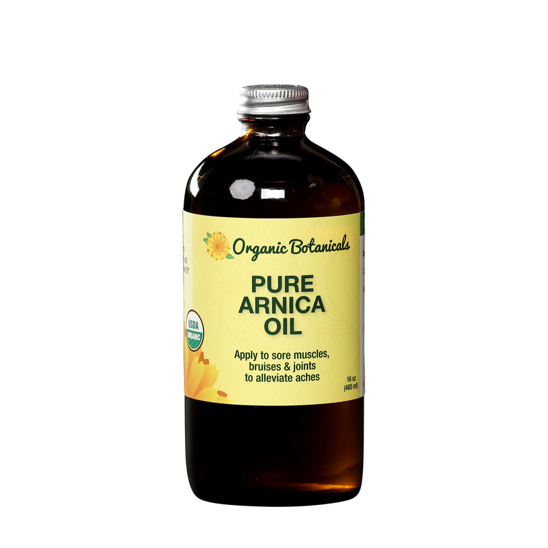 Pure Arnica Infused Oil: 8 oz Carton of 6 ea