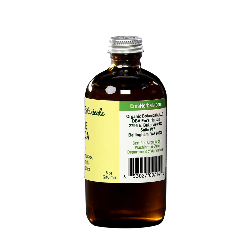 Pure Arnica Infused Oil: 8 oz Carton of 6 ea