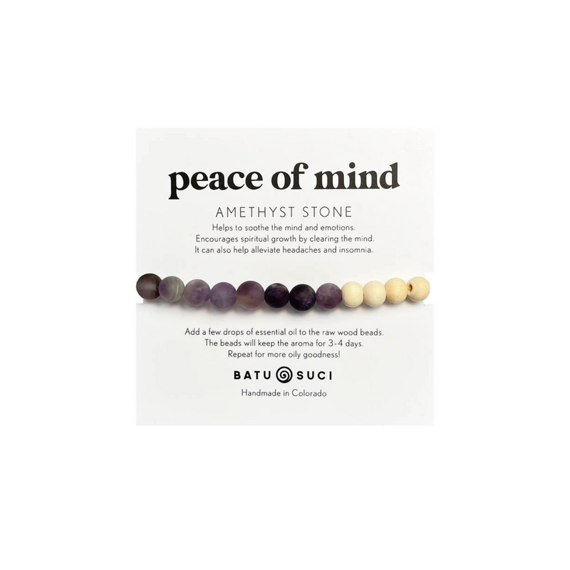 AromaStone Bracelet "Peace of Mind"