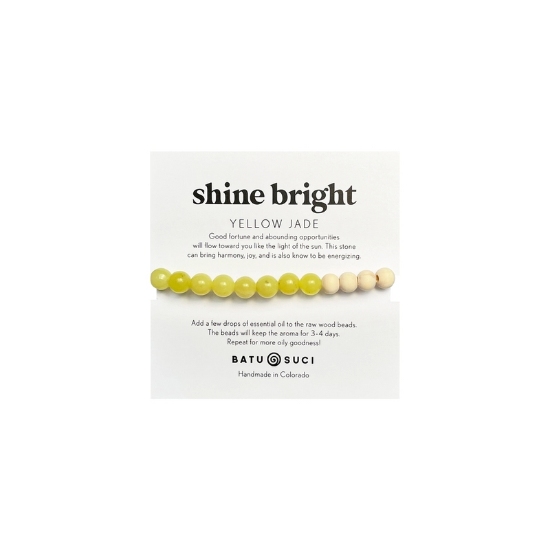 AromaStone Bracelet "Shine Bright"