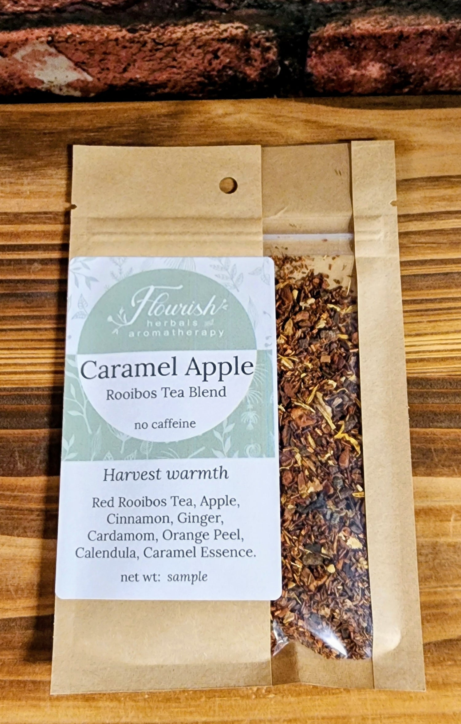 Tea Sample-Caramel Apple Spiced Rooibos Tea